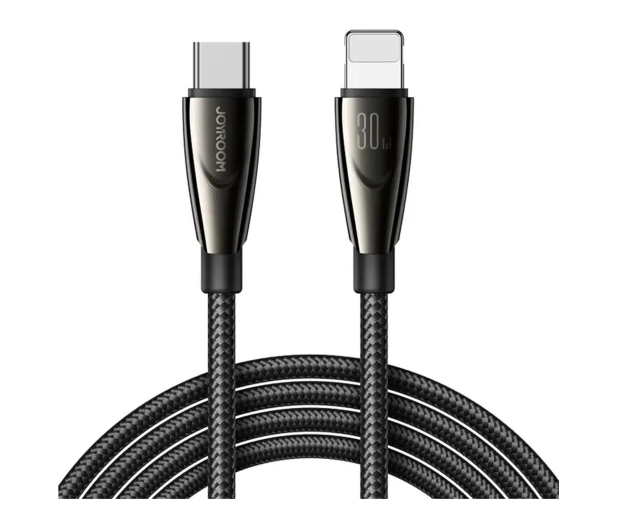JoyRoom Pioneer Series SA31-CL3 USB-C / Lightning 30W 1.2m - czarny - 1366958 - zdjęcie